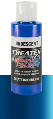 Createx Airbrush Colors Iridescent Electric Blue 2oz (60ml)