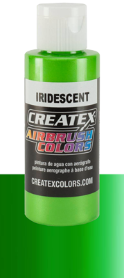 Createx Airbrush Colors Iridescent Green 2oz (60ml)