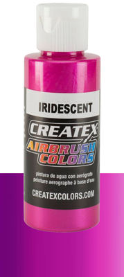 Createx Airbrush Colors Iridescent Fuchsia 2oz (60ml)