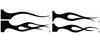Nub Signature Series - Crossfire Flame Stencil Set