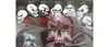 Richard Markham - Skull Stencil Set of 7