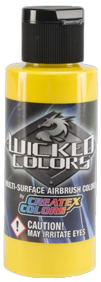 Createx Wicked Yellow 2oz (60ml)