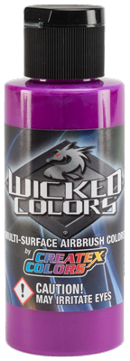 Createx Wicked Fluorescent Purple 2oz (60ml)