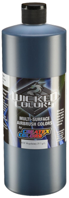 Createx Wicked Opaque Jet Black 32oz (960ml)