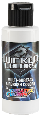 Createx Wicked Detail Opaque Flat White 2oz (60ml)