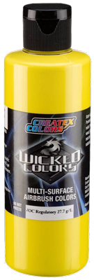 Createx Wicked Opaque Bismuth Vanadate Yellow 4oz (120ml)