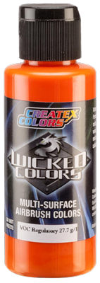 Createx Wicked Opaque Pyrrole Orange 2oz (60ml)