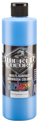 Createx Wicked Iridescent Brite Blue 16oz (480ml)