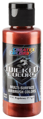 Createx Wicked Cosmic Sparkle Autumn Red 2oz (60ml)