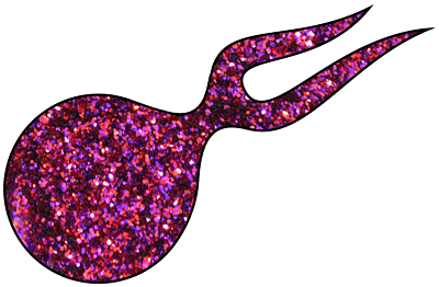 Flake King Fire Purple 200 µm Dry Metal Flake (100g)