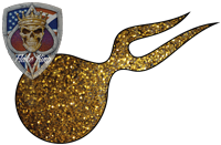 Flake King Righteous Gold 375 µm / .015\" Dry Metal Flake (100g)