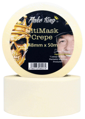 Flake King UltiMask Crepe Tape 48mm x 50m