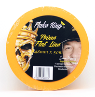 Flake King Prime Flat Line Orange Tape 48mm x 50m