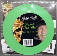 Flake King Prime Green Flex Fine Line Tape 1mm x 55m