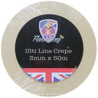 Flake King Ulti Line Crepe Fine Line Tape 3mm x 50m