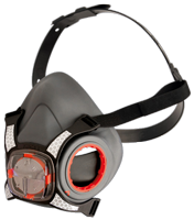 Force™8 Half Mask Twin Respirator with Typhoon Valve (Mask Only)