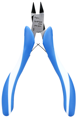 GodHand Craft Grip Series Tapered Nipper (for Plastic)