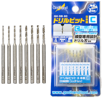 GodHand Drill Bit 8pcs Set C