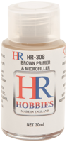 HR Hobbies Brown Primer & Microfiller (30ml)