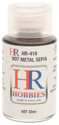 HR Hobbies Hot Metal Sepia (30ml)