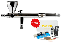 Iwata Takumi Custom Micron Airbrush with FREE IWATA CLEANING KIT