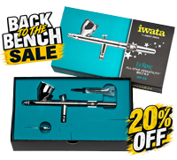 Iwata Eclipse CS Airbrush [Back to the Bench SALE]