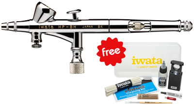 Iwata Hi-Line HP-CH Airbrush with FREE IWATA CLEANING KIT