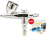 Iwata Revolution M2 Airbrush with FREE IWATA CLEANING KIT