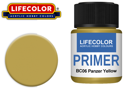 Lifecolor Acrylic Primer Panzer Yellow (22ml)
