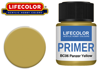 Lifecolor Acrylic Primer Panzer Yellow (22ml)