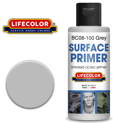 Lifecolor Acrylic Grey Primer (100ml)