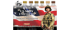 LifeColor USA WWII Army Uniforms Set 1 (22ml x 6)
