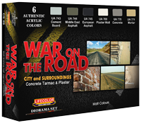 LifeColor War on the Road Set (22ml x 6)
