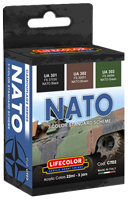 LifeColor NATO Camouflage Standard Scheme (3 x 22ml)