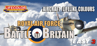 LifeColor Easy 3: RAF Battle of Britain Set (22ml x3)