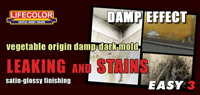 LifeColor Easy 3 Leaking and Stains: Damp Effect Set (22ml x3) LifeColor Easy 3 Leaking and Stains: Damp Effect Set (22ml x3)