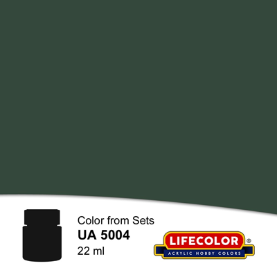 LifeColor Matt D2 Dark Green (22ml)
