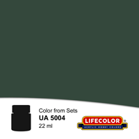 LifeColor Matt D2 Dark Green (22ml)