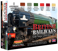 LifeColor British Railways - Early Period 1948/1959 - Set 1 (22ml x 6)