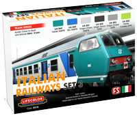 LifeColor Italian Railways Set 3 (22ml x6)