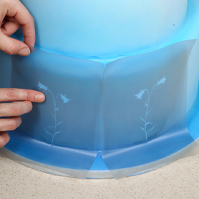 Moody Blues Airbrushed Cake Tutorial by Lisa Munro