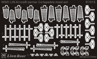 WWII IJN Aircraft Carrier Collapsible Mast Set