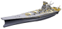 WWII IJN Battleship Yamato for Tamiya