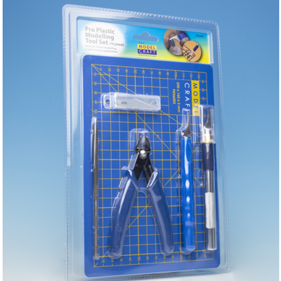 Modelcraft Pro Plastic Modelling 10pc Tool Set
