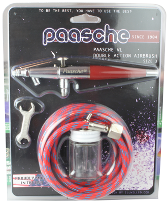 Paasche VL Airbrush blister pack [NEW | SLIGHTLY DAMAGED PACKAGING]