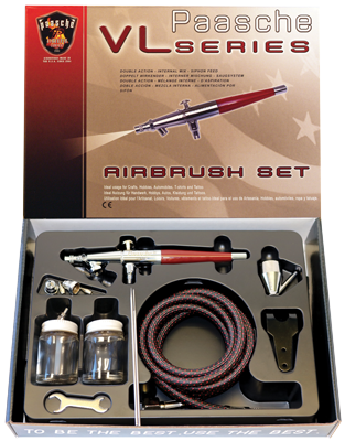 Paasche V Airbrush Set