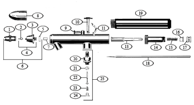 Badger Airbrush Parts