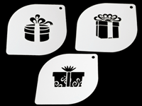 Expression Stencils - Mini Christmas Presents (Set of 3)