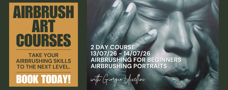 Learn Airbrush Art with Expert Artist Giorgio Uccellini