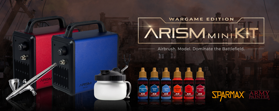 Airbrush. Model. Dominate the Battlefield.